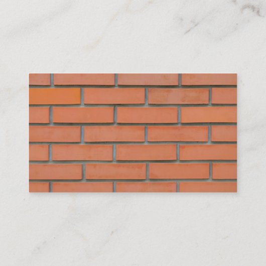 Einfache Gebäude-Baubranche Visitenkarte (Rückseite)