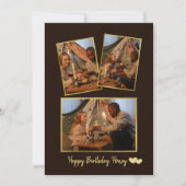 Einfache Geburtstagskollektion Geburtstagskarte Feiertagskarte (Vorderseite)