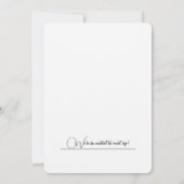 Einfache Geburtstagsparty Balloons und Geschenke Einladung (Rückseite)