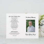 Einfache Gedenkfeier (Stehend Vorderseite)