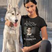 Einfache Gedenkfeier Foto T - Shirt