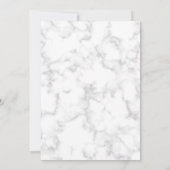 Einfache Gedenkfeier zum Foto des Lebens Einladung (Rückseite)