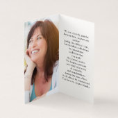 Einfache Gedenkkarte 2 Foto Ordner (Innenseite)