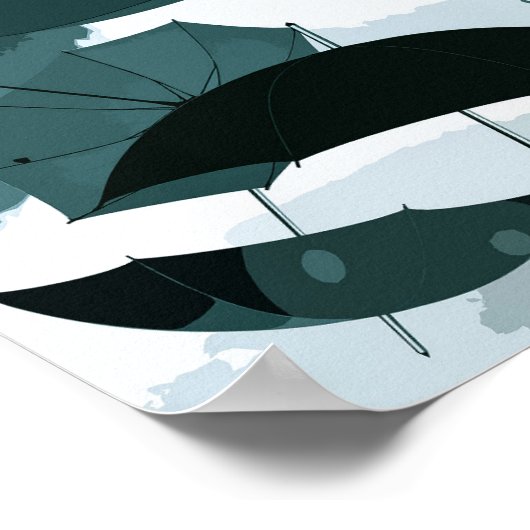 Einfache Gelbe Dachkonstruktion | Poster (Ecke)