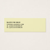 Einfache, gelbe, schwarze, mehrerige Grafikkarte (Rückseite)