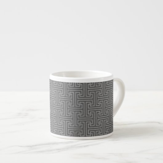 Einfache geometrische Formen Espressotasse (Vorderseite Rechts)