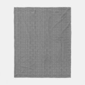 Einfache geometrische Formen Fleecedecke (Vorderseite)