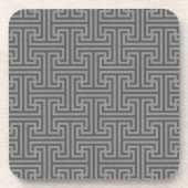 Einfache geometrische Formen Getränkeuntersetzer (Vorderseite)