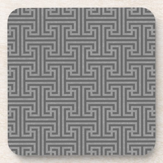 Einfache geometrische Formen Getränkeuntersetzer (Vorderseite)