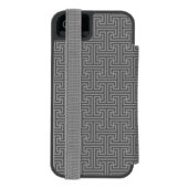 Einfache geometrische Formen Incipio iPhone Geldbeutel-Hülle (Folio Rückseite)
