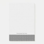 Einfache geometrische Formen Post-it Klebezettel (Vorderseite)