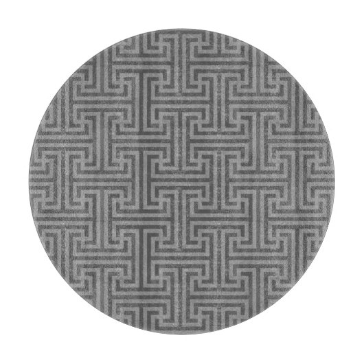 Einfache geometrische Formen Schneidebrett (Vorderseite)