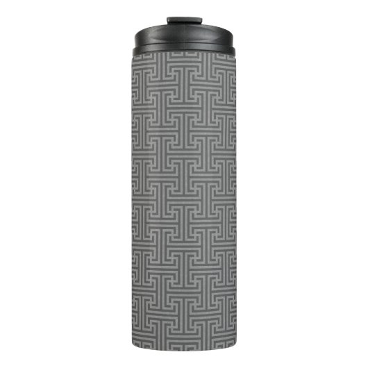 Einfache geometrische Formen Thermosbecher (Vorderseite)