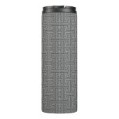 Einfache geometrische Formen Thermosbecher (Rückseite)