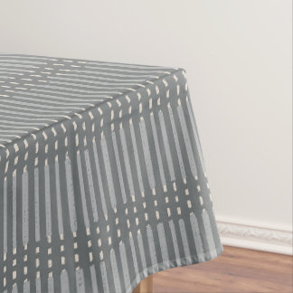 Einfache geometrische minimalistische Linien Punkt Tischdecke