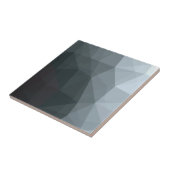 Einfache geometrische schwarze Gradient Fliese (Seite)