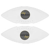 EINFACHE GESCHÄFTSEIGENE LOGO-FIRMA BRANDING WHITE FOOTBALL (Paneele)