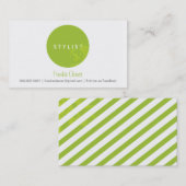 EINFACHE GESCHÄFTSKARTE:: Fettdruck Limon Visitenkarte (Vorne/Hinten)