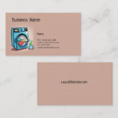 EINFACHE GESCHÄFTSKARTE VISITENKARTE (Vorne/Hinten)