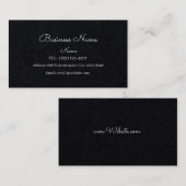 EINFACHE GESCHÄFTSKARTE VISITENKARTE (Vorne/Hinten)