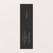 EINFACHE GESCHÄFTSKARTE VISITENKARTEN (Außenseite Aufgefaltet)