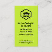 Einfache Geschäftskarten für gediegene Automobil-Z Visitenkarte (Vorderseite)