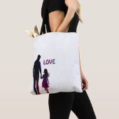 EINFACHE GESCHENK LIEBE VATER TOCHTER TASCHE (Von Nahem)