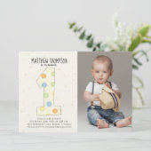 Einfache Geschlechtsneutrale Niedliche Punkte zum  Einladung (Stehend Vorderseite)