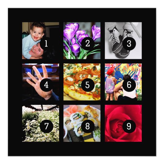 Einfache Gestaltung Ihres eigenen Fotos Kunst mit  Fotodruck (Vorne)