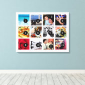 Einfache Gestaltung Ihres eigenen Fotos Kunst mit  Leinwanddruck (Insitu (Holzboden))