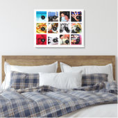 Einfache Gestaltung Ihres eigenen Fotos Kunst mit  Leinwanddruck (Insitu (Schlafzimmer))