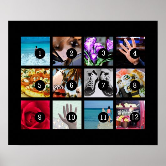 Einfache Gestaltung Ihres eigenen Fotos Kunst mit Poster (Vorne)