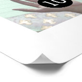 Einfache Gestaltung Ihres eigenen Fotos Kunst mit Poster (Ecke)