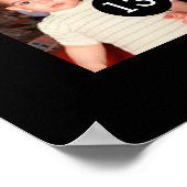 Einfache Gestaltung Ihres eigenen Fotos Kunst mit Poster (Ecke)