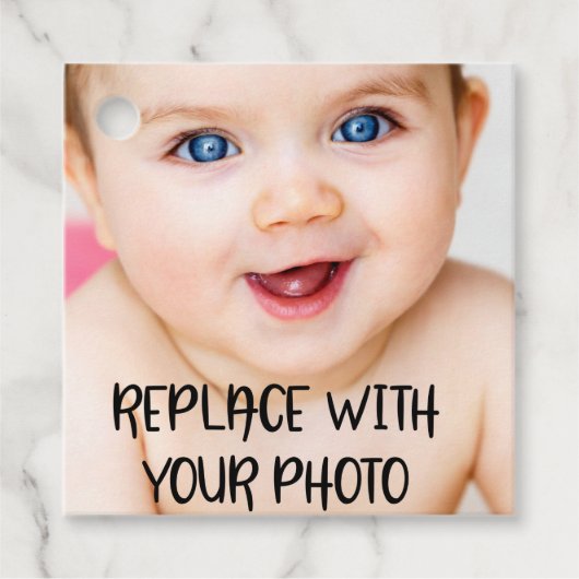 Einfache Gestaltung Ihres eigenen Personalisierten Geschenkanhänger (Vorderseite)