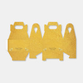 Einfache Glitzer Hochzeitskuchen Geschenkschachtel (Ungefaltet)