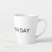 EINFACHE GLÜCKLICHE GEBURTSTAGE TASSE (Rechts)