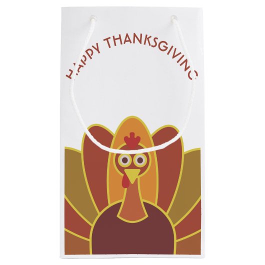 Einfache glückliche Geschenk-Tasche der Kleine Geschenktüte (Rückseite)