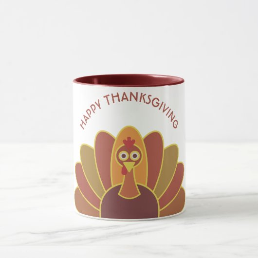 Einfache glückliche kombinierte Tasse der (Zentrum)