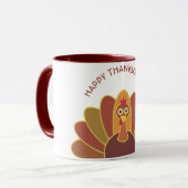 Einfache glückliche kombinierte Tasse der (Vorderseite Links)