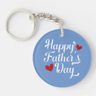 Einfache glückliche Vatertagskalligrafie  Schlüsse Schlüsselanhänger