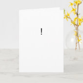 Einfache Glückwünsche Karte (Gelbe Blume)