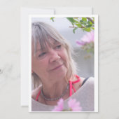 Einfache Gold Black 60. Geburtstagseinladung Einladung (Rückseite)