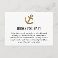 Einfache Gold-Glitzer-Ankerkarten