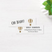 Einfache Gold Hot Air Ballon Geschenkkarren (Schreibtisch)