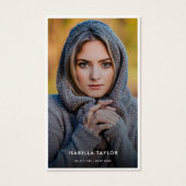 Einfache Gold-Katholische Foto-Beerdigungskarte (Vorderseite)