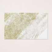 Einfache Gold Minimalistisch Baby Name Suggestions (Rückseite)