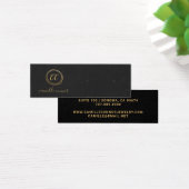 Einfache Gold Monogram Schmuck Designer Stud Earri (Schreibtisch)