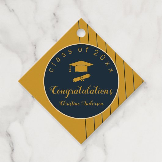 Einfache Goldmedaille, schicker Abschluss Geschenkanhänger (Vorderseite)