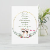 Einfache Goldrahmen Ferienkarte Ankündigung (Stehend Vorderseite)